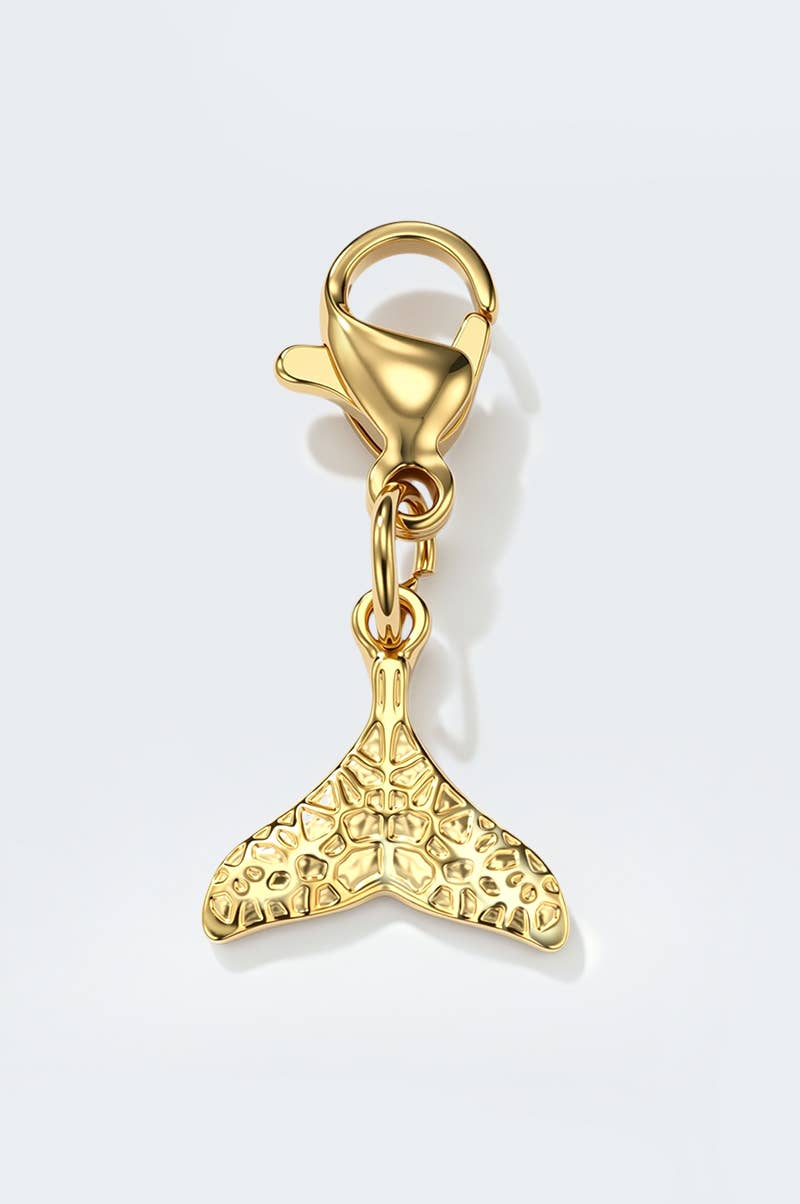 Edelstahl-Charm-Anhänger CHARM95: Gold / 100% Edelstahl