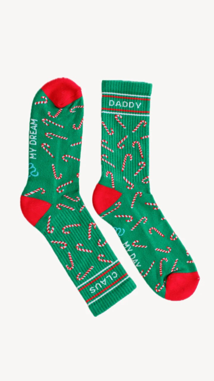 Christmas socks Daddy Claus