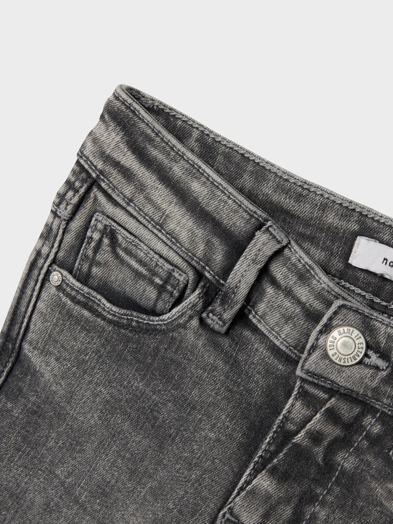 POLLY SKINNY BOOT JEANS GRAU 'NAME IT'