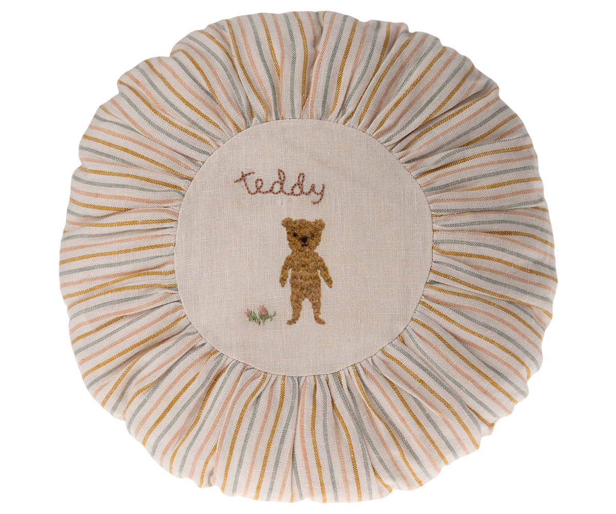 Pillow small teddy striped