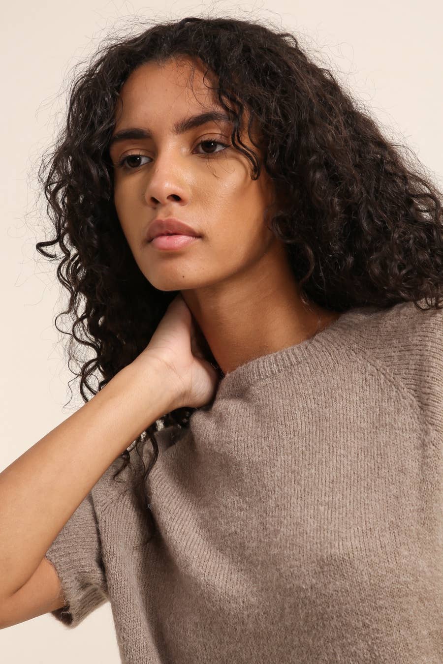 PULLOVER AUS ALPAKA REF 1012: Königsblau