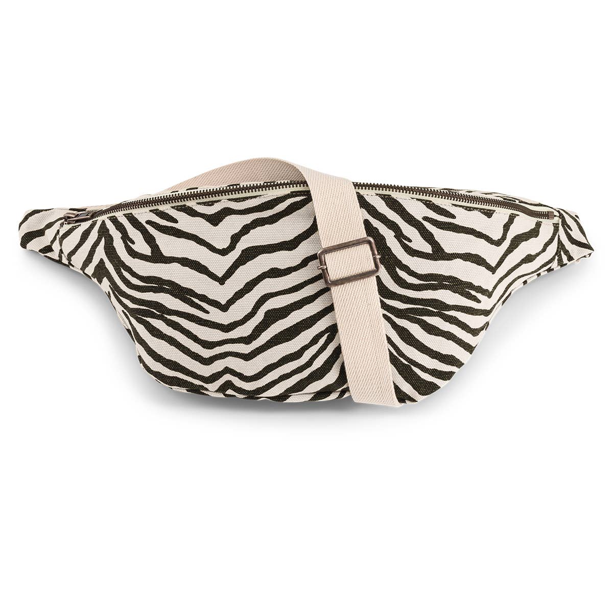 Damen Bauchtasche Zebrou Greige: GREIGE / ZEBROU