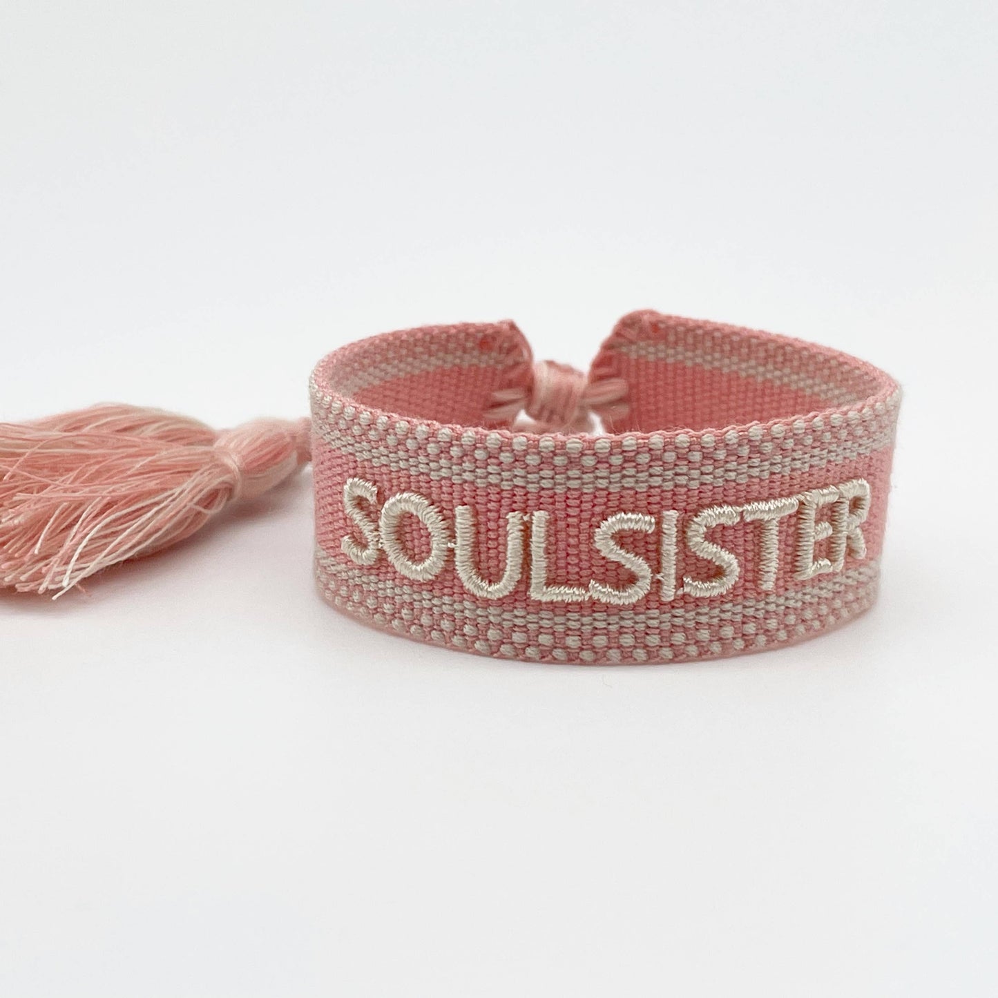 SOULSISTER Statement Armband gewebt, bestickt