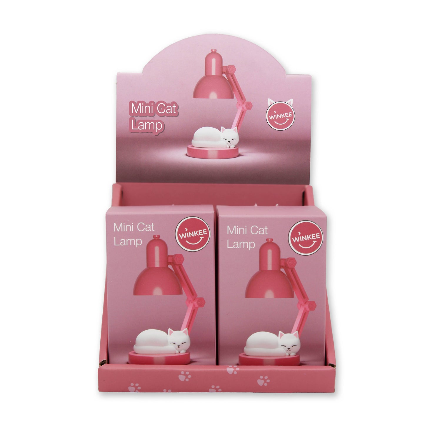 Minilampe Katze | Nachtlicht rosa