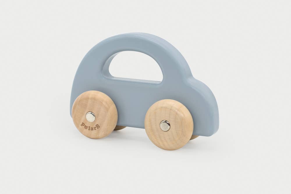Holzauto - Blau