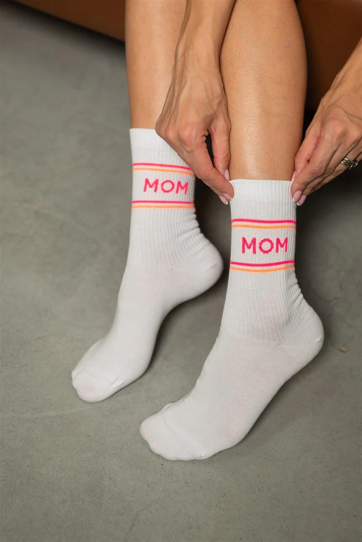 Christmas socks Mommy Claus
