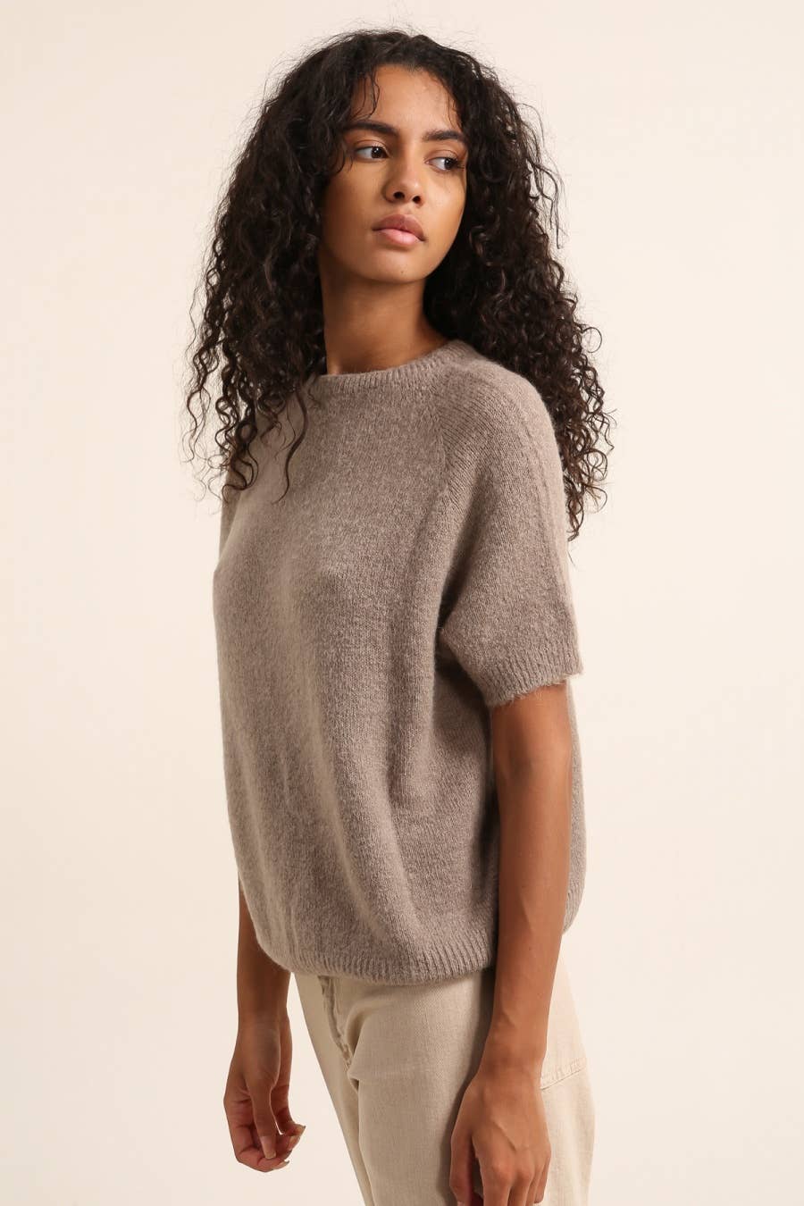 PULLOVER AUS ALPAKA REF 1012: Königsblau