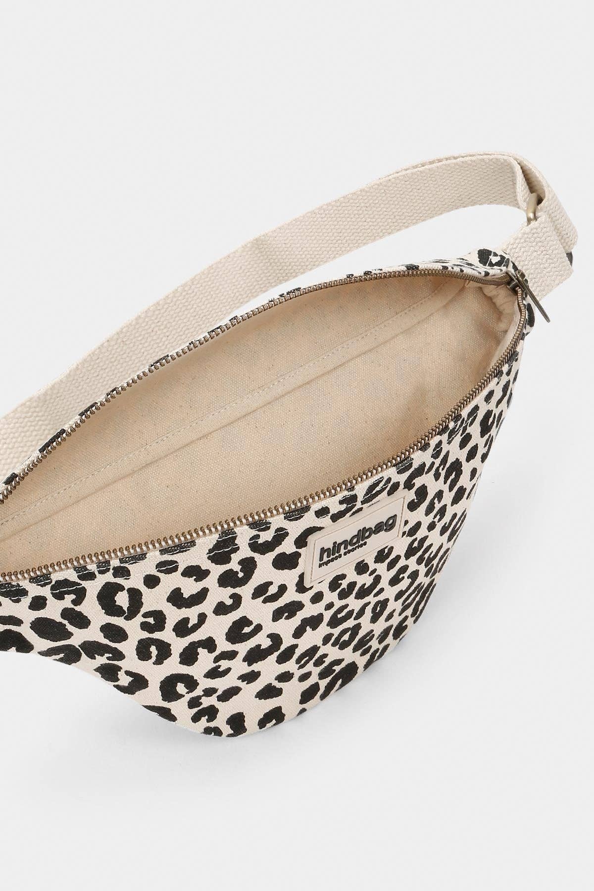 Olivia Gürteltasche Leopard Ecru