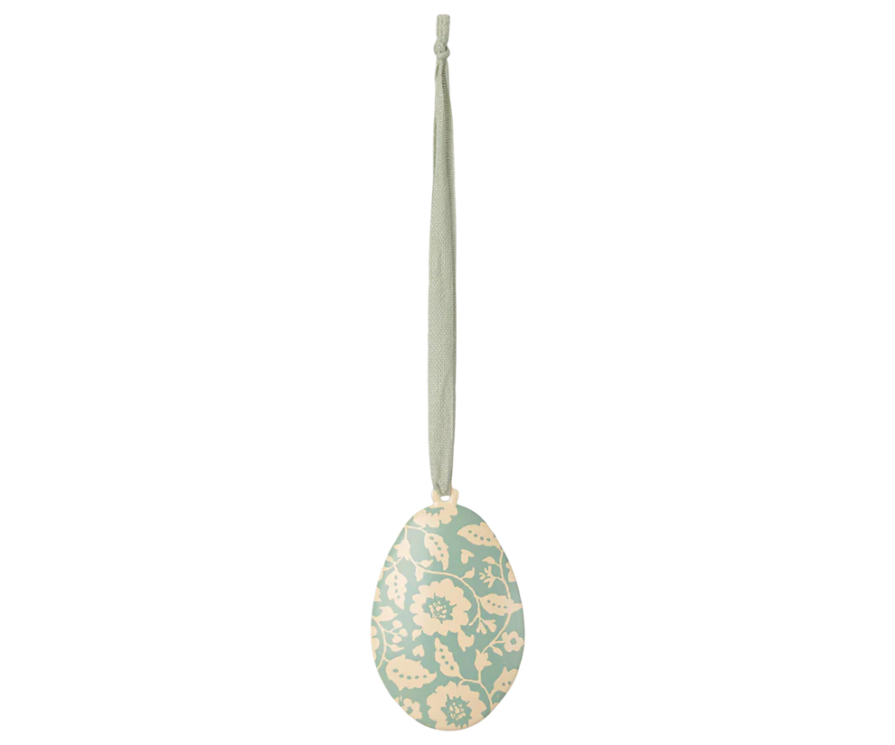 Maileg Baby Bunny - Light Blue Check