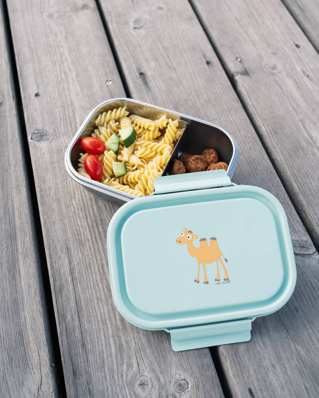 Steelish™ Lunchbox, in verschiedene Farben - Tiere