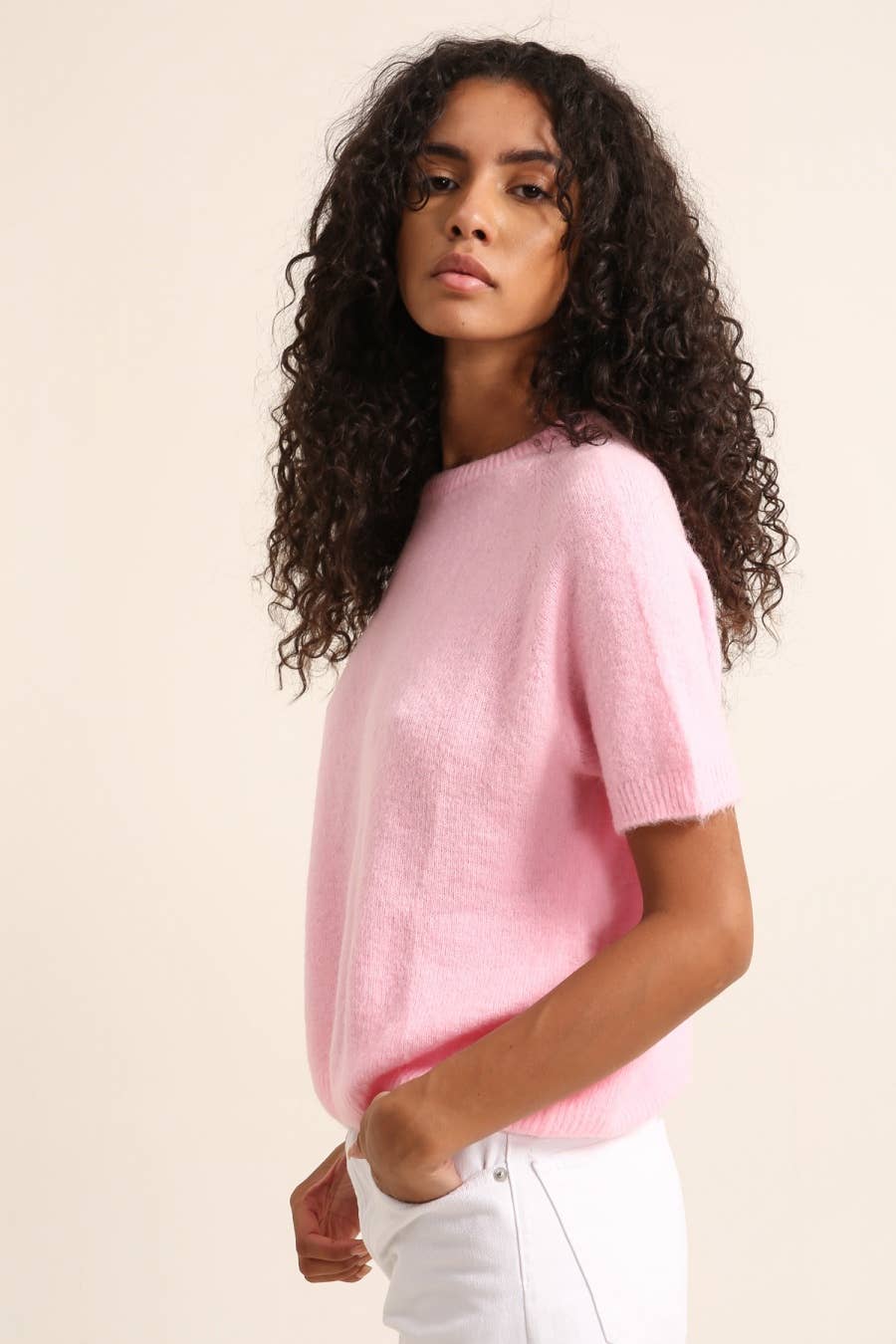 PULLOVER AUS ALPAKA REF 1012: JEANS