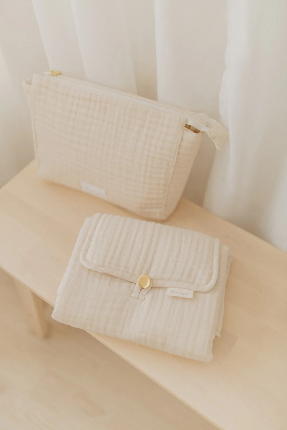 changing mat "Leoprint & Cappuccino"