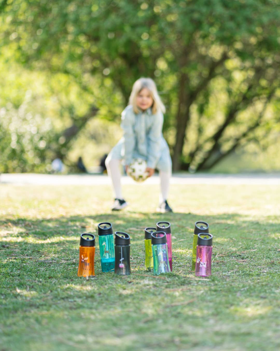 Wasserflasche Kids 0,35 L - in verschiedenen Farben