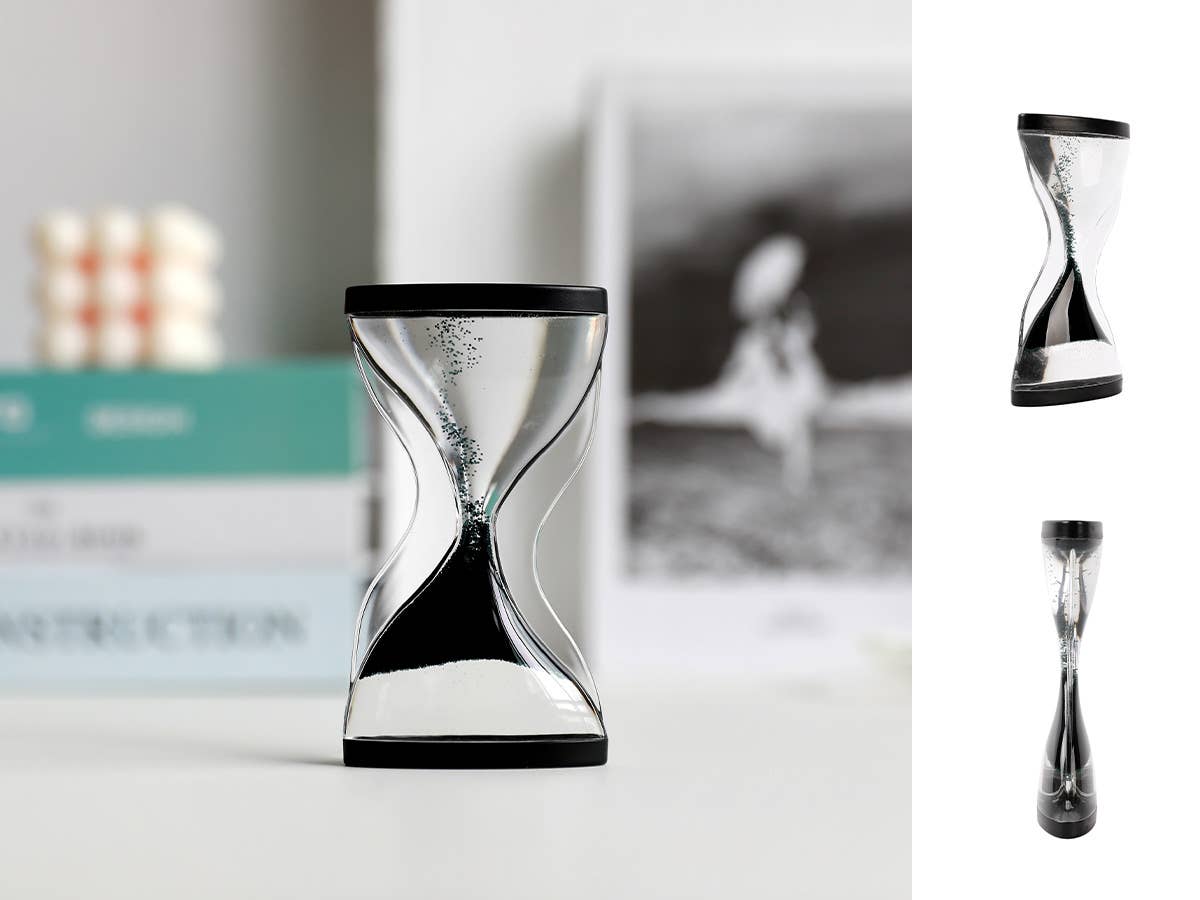 Sand Up Timer Schwarz