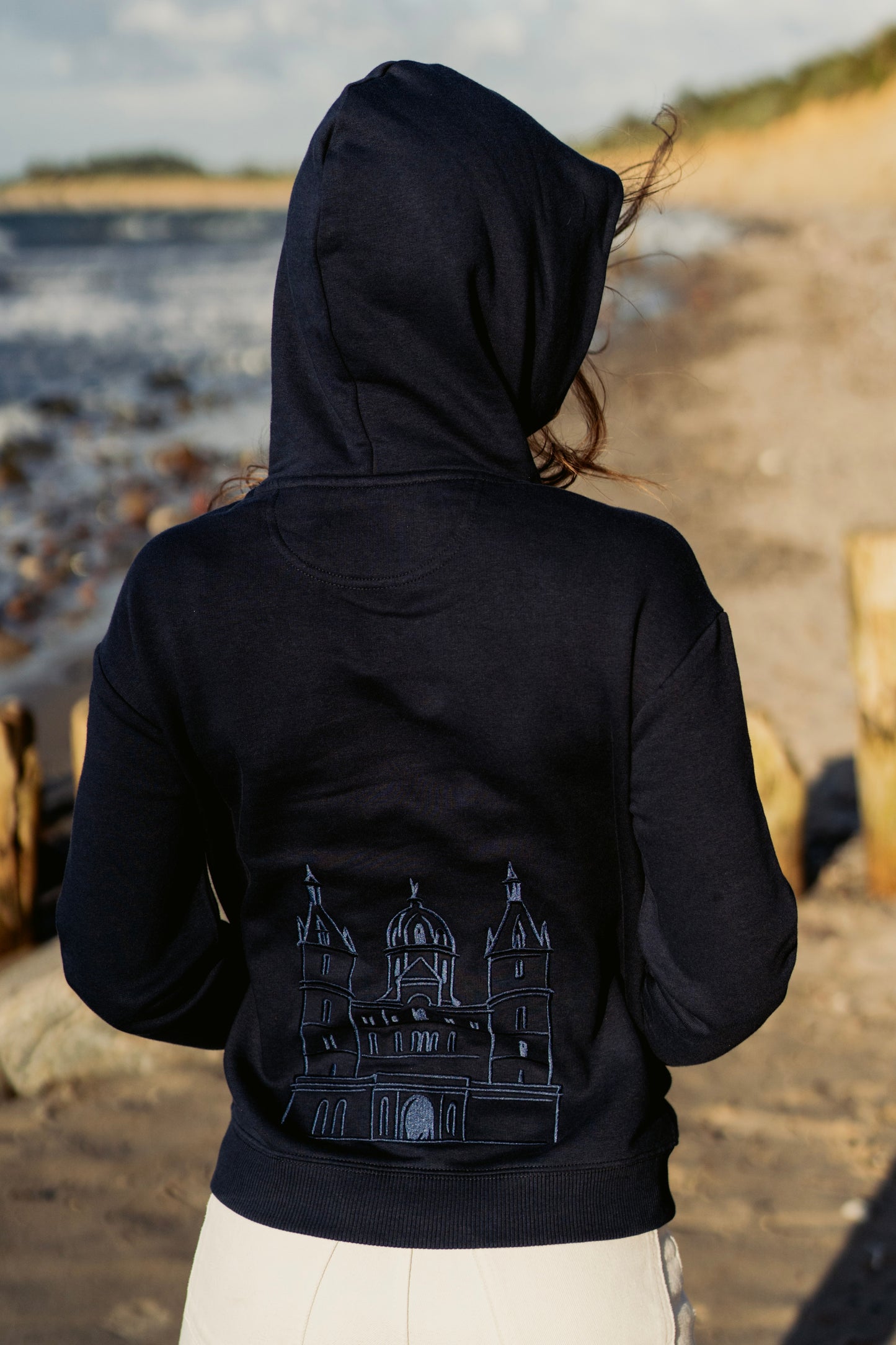 Schweriner Schloss Hoodie Midnight Blue