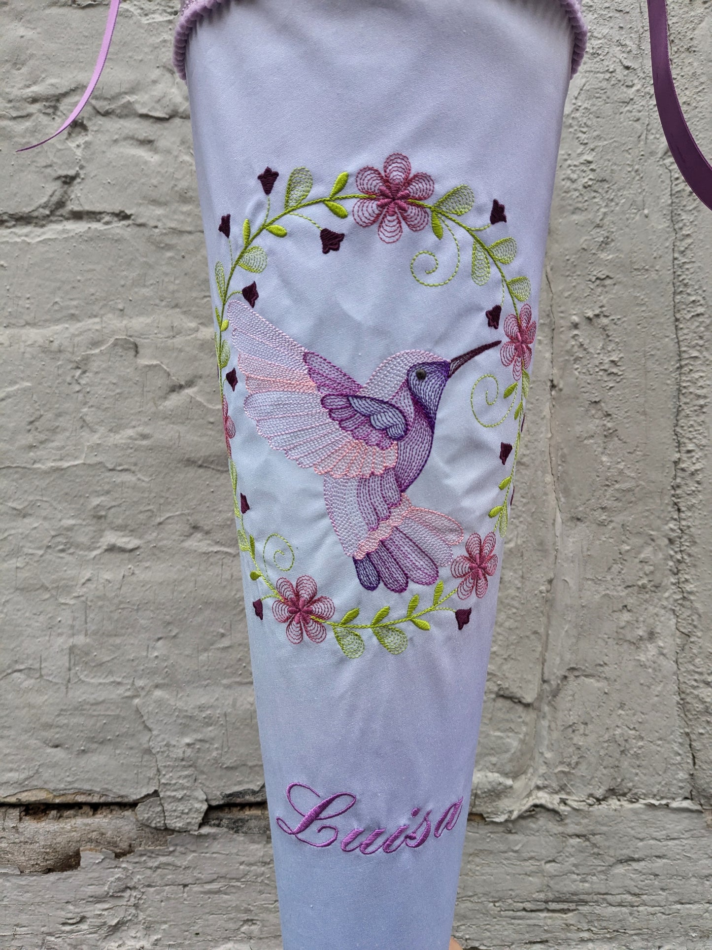 SCHULTÜTE "KOLIBRI" GROSS MIT PAPPKEGEL