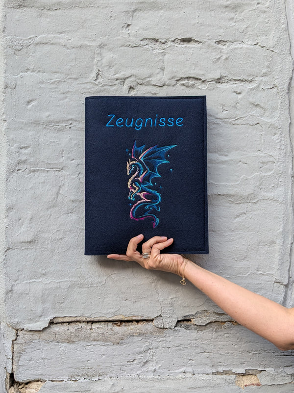Zeugnismappe 'DRACHE'
