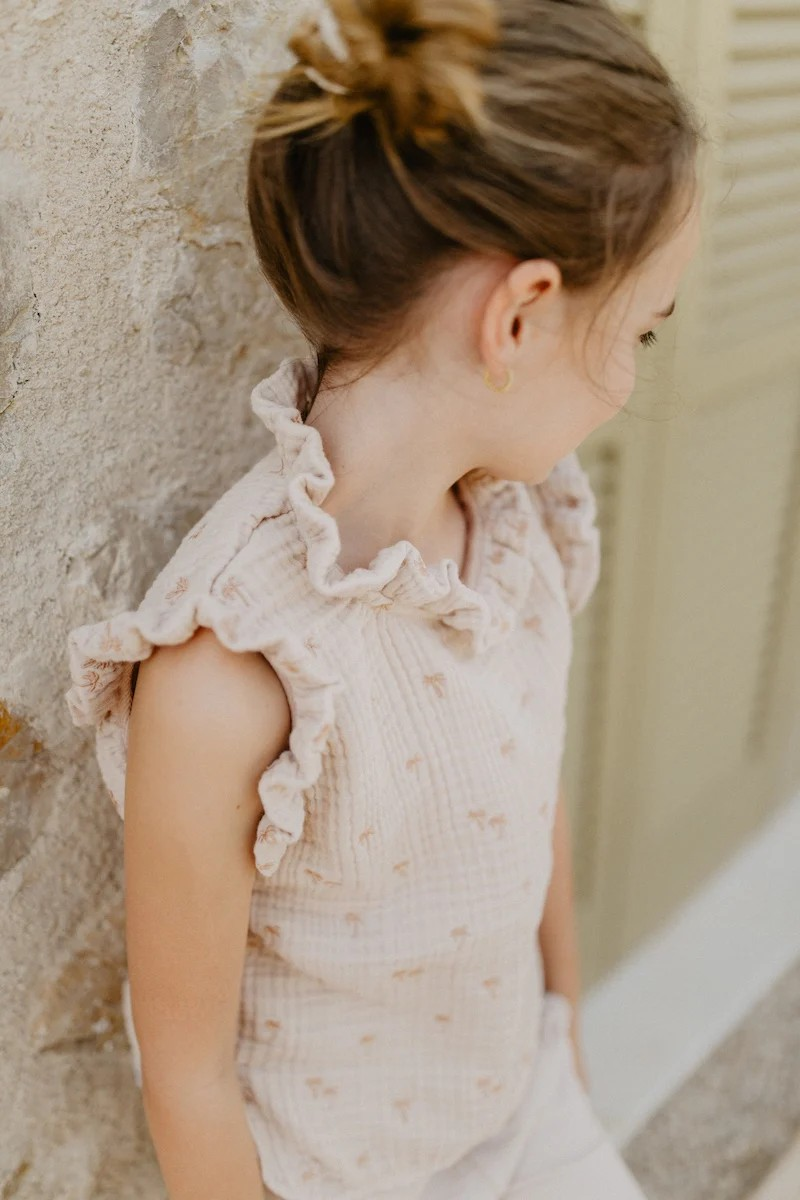 Oversized Sweater Kids 'Leo Print'