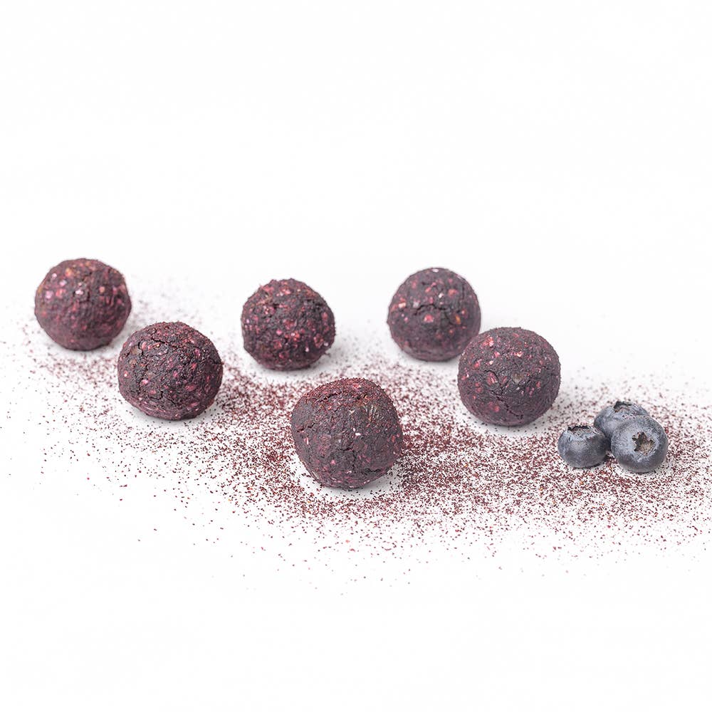 Vitamin-Mischung Still-Kugeln mit Blaubeeren