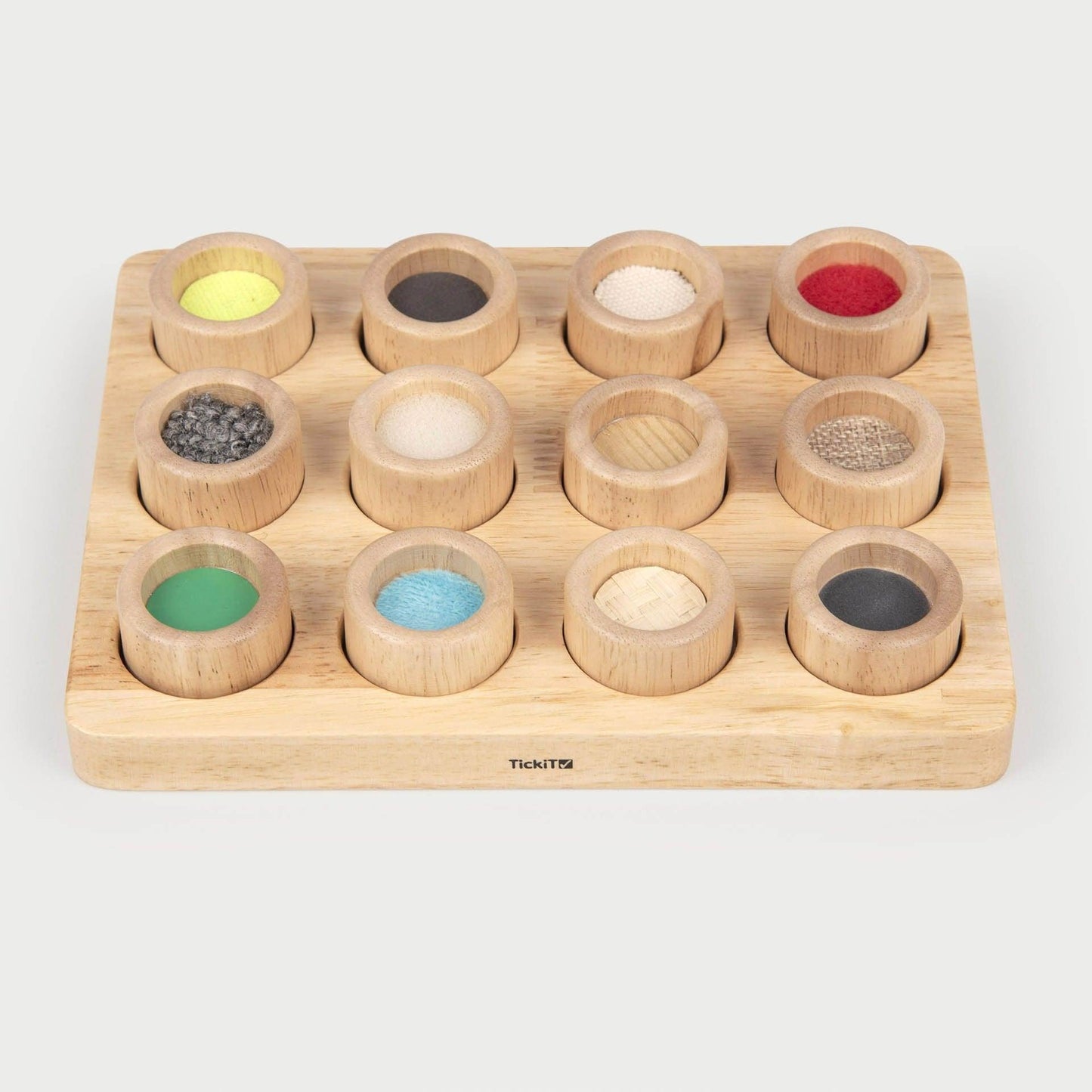 Touch & Match Board Sensorbrett - Touch and Feel - Holz