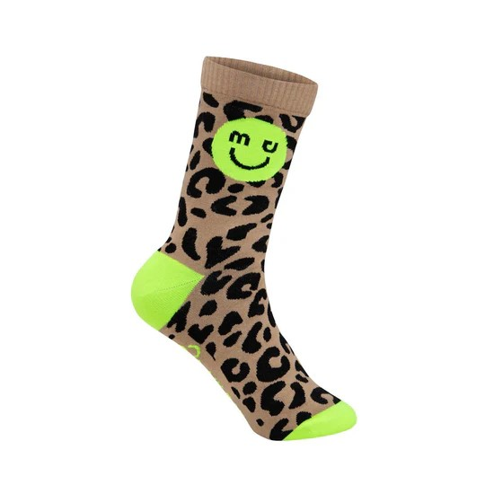 Socken 'Neon Leo'