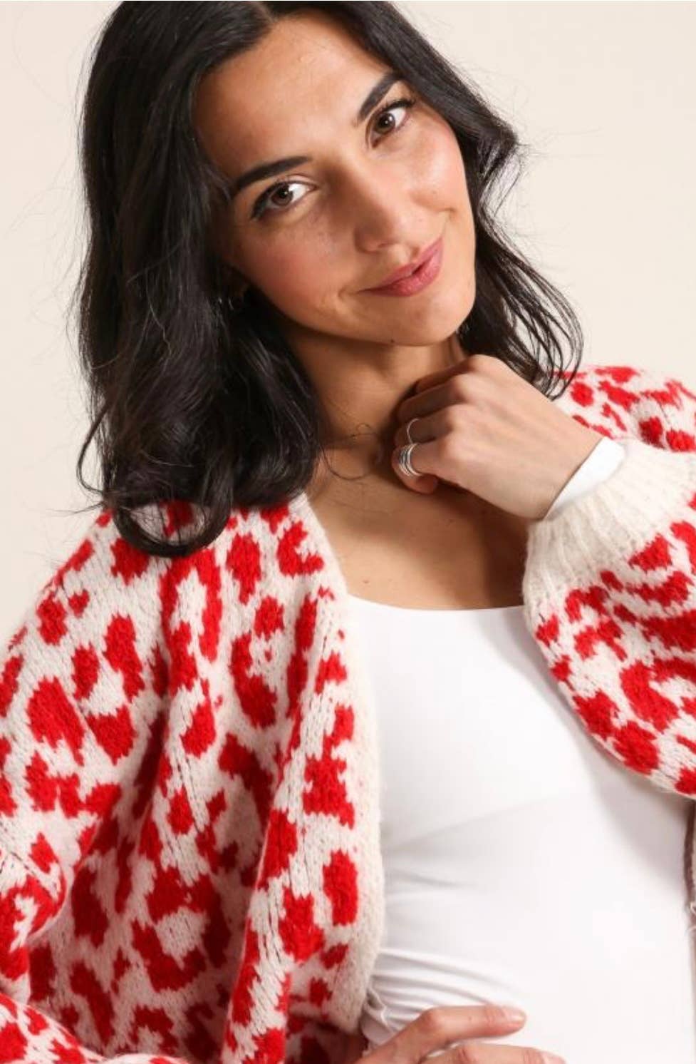 Strickjacke Artikelnummer 50816: Grau