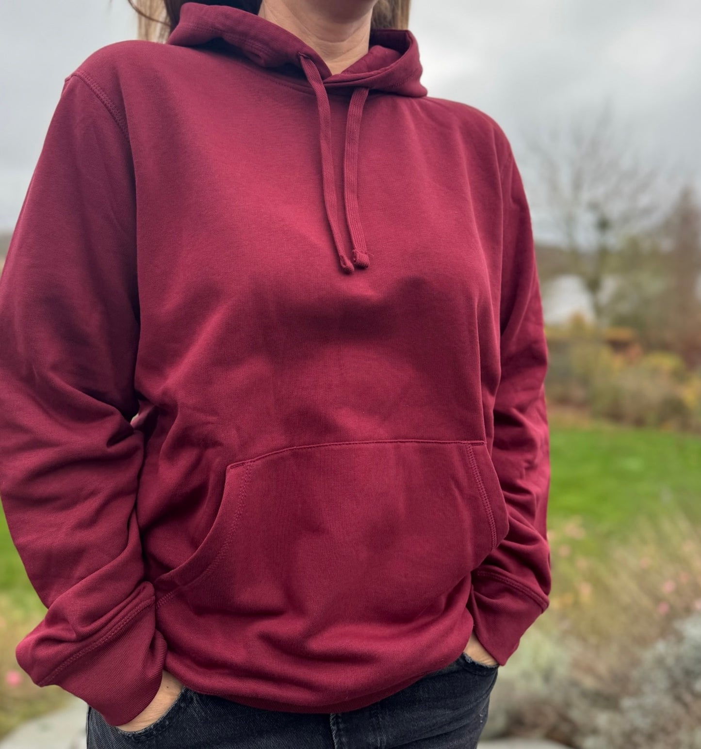 Schweriner Schloss Hoodie Bordeaux rot