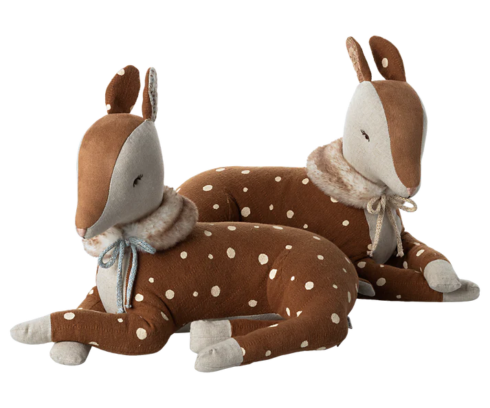 Maileg Baby Bunny - Light Blue Check