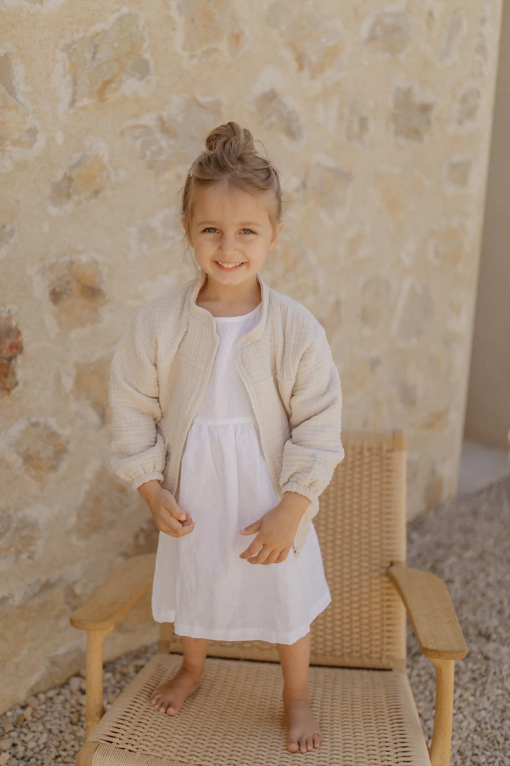 Oversized Sweater Kids 'Leo Print'