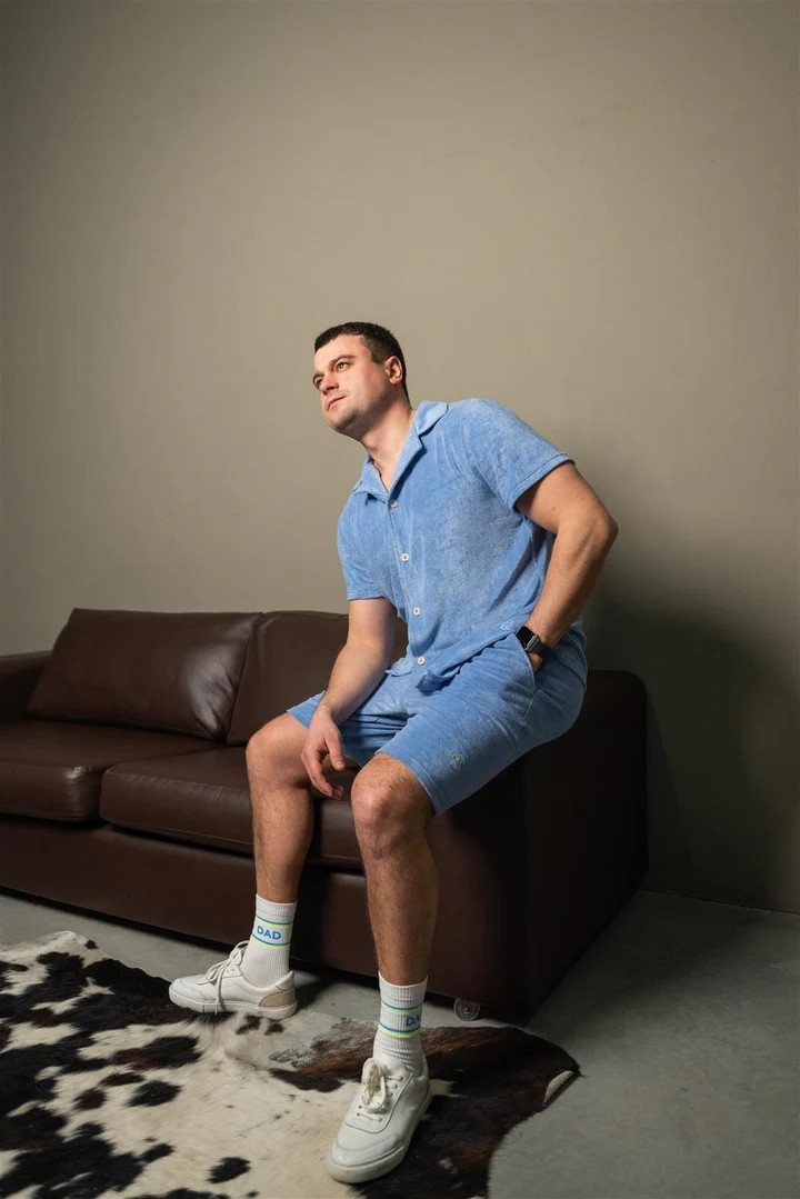Socken 'Neon Dad'