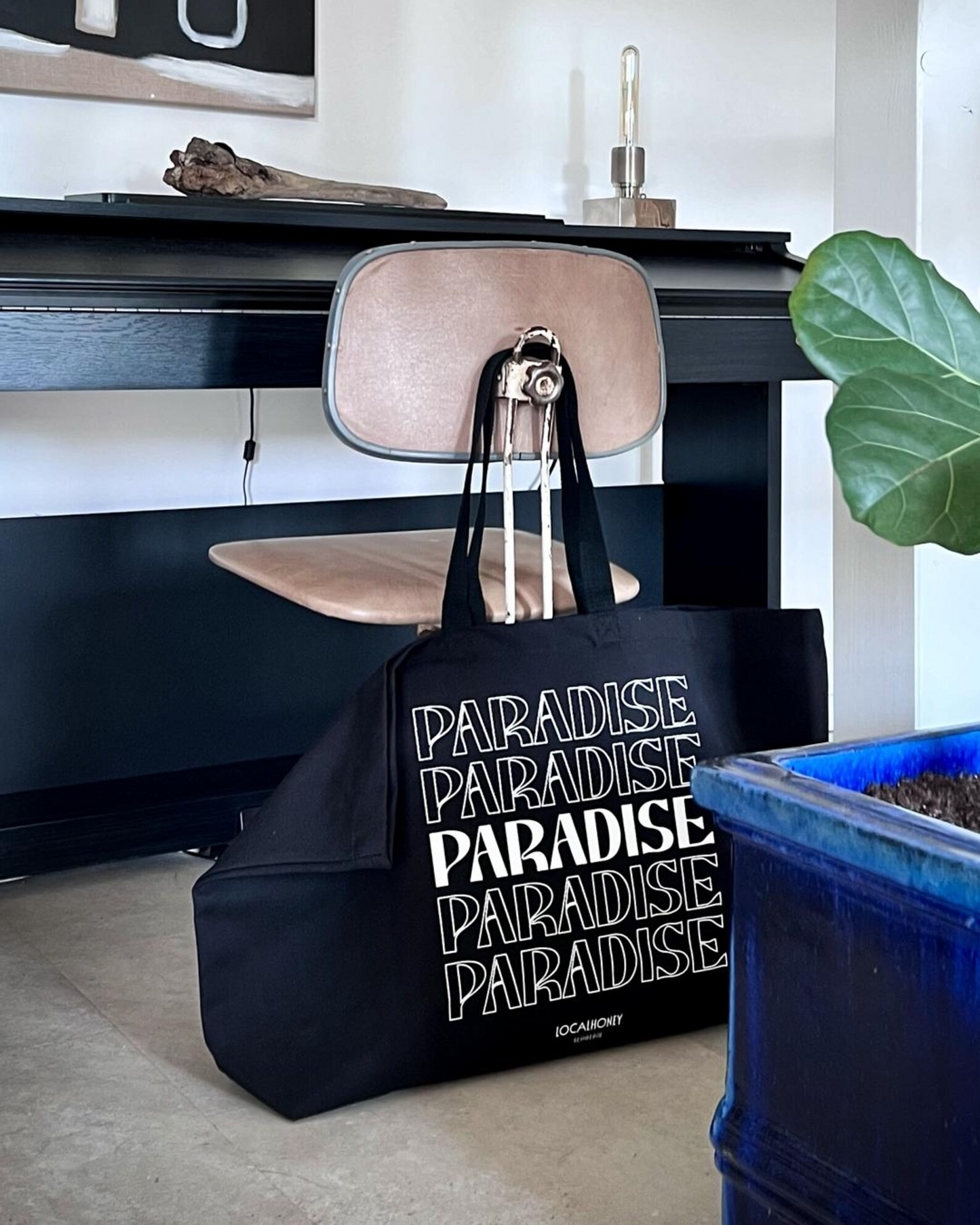 LOCALHONEY XXL Shopper 'schwarz'