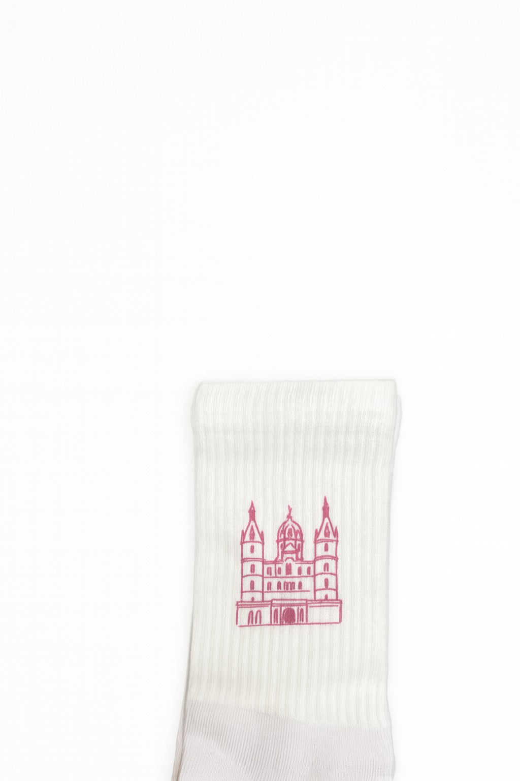 Schweriner Schloss Socken 'Bubblegum Blush'