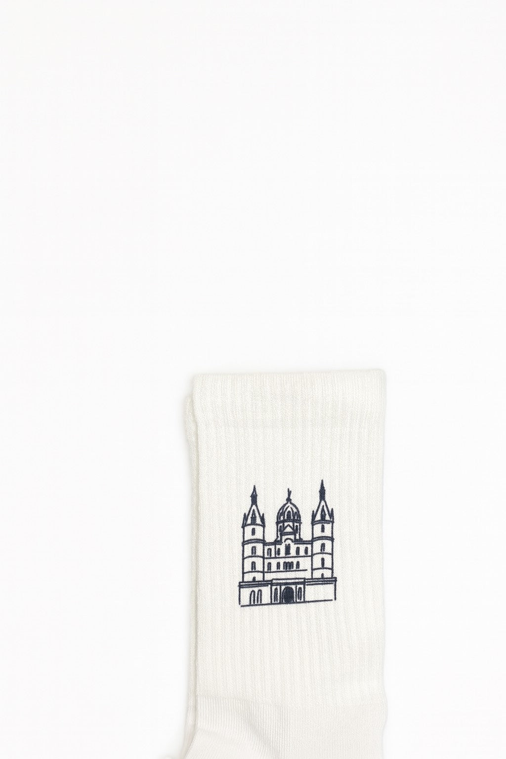 Schweriner Schloss Socken 'Sternenstaub-Schwarz'