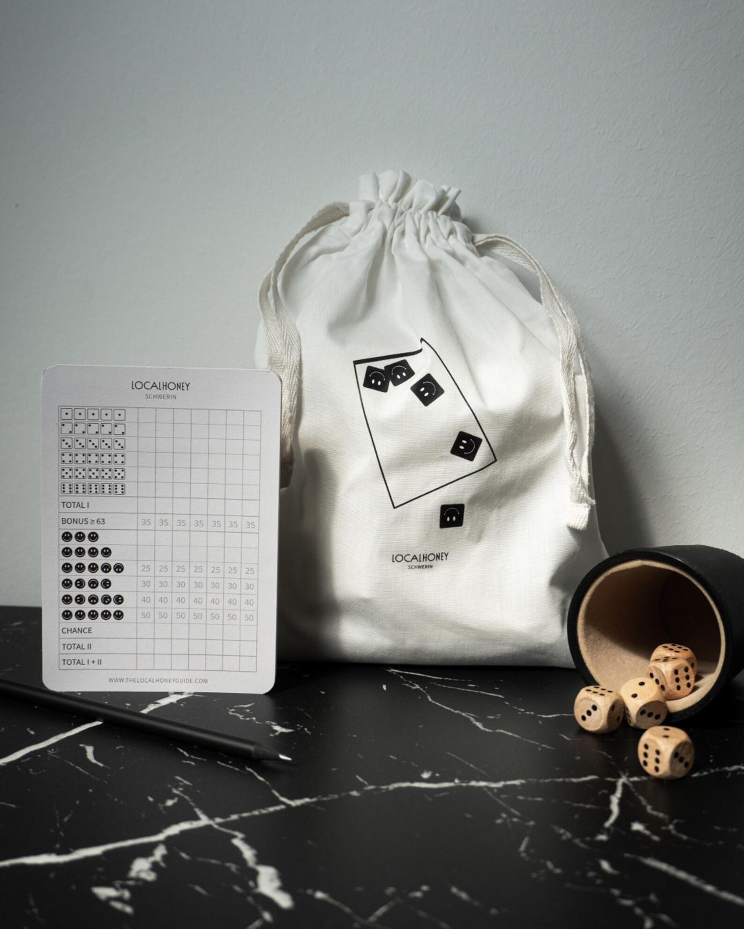 Small bag black with Schwerin lock