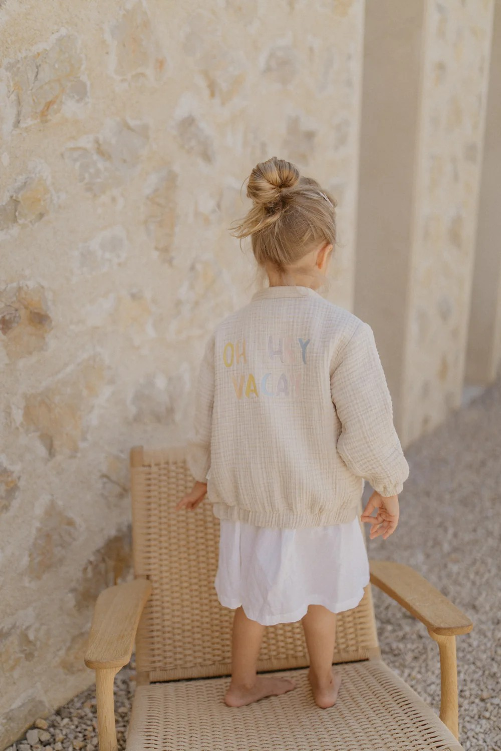Oversized Sweater Kids 'Leo Print'