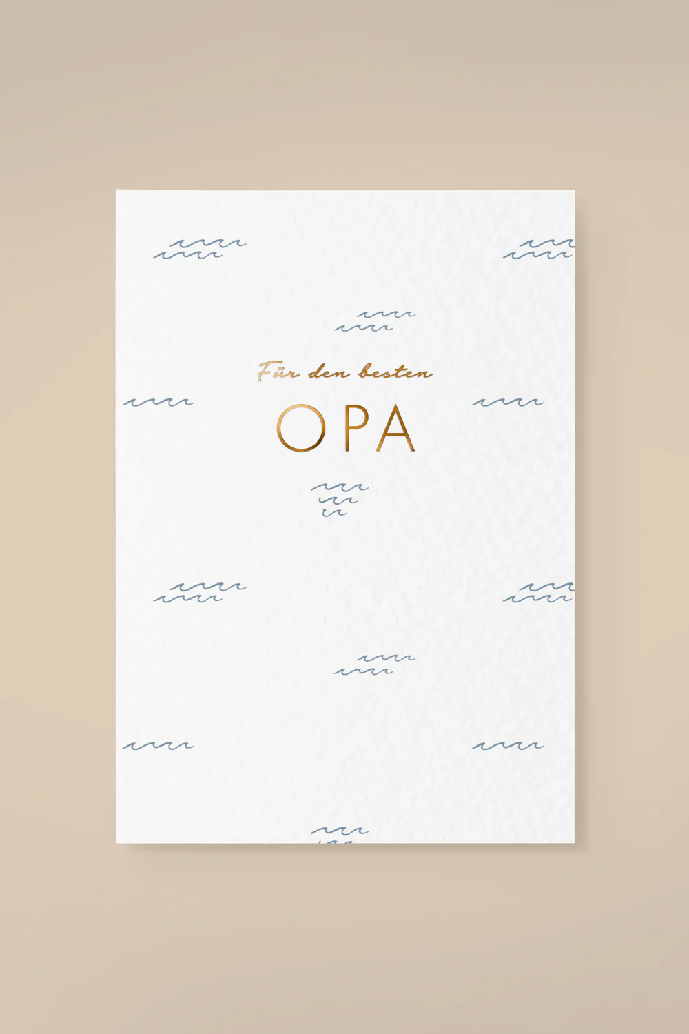 Postkarte Opa