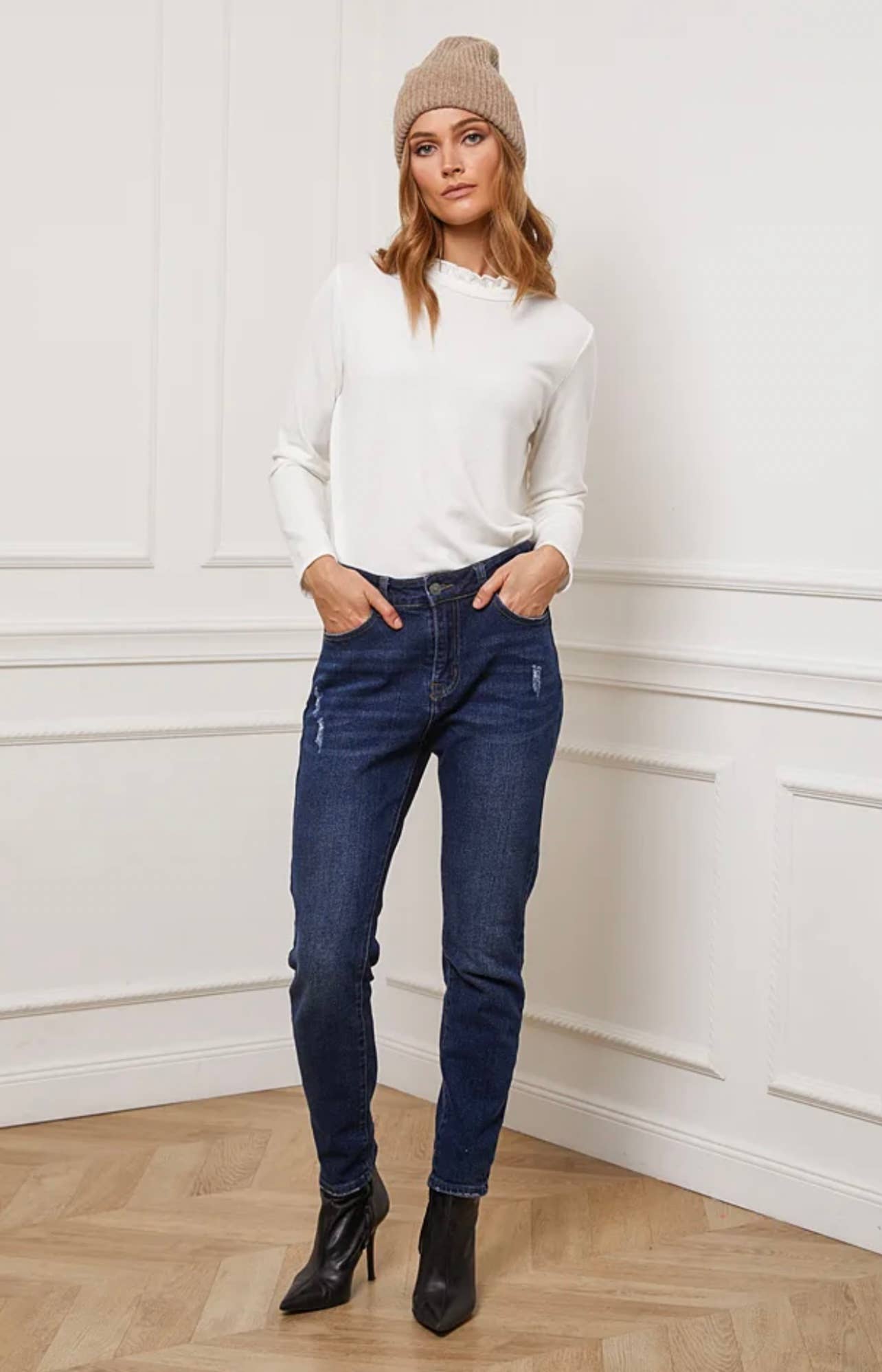 Pullover REF.2175: Königsblau / Einzigartig