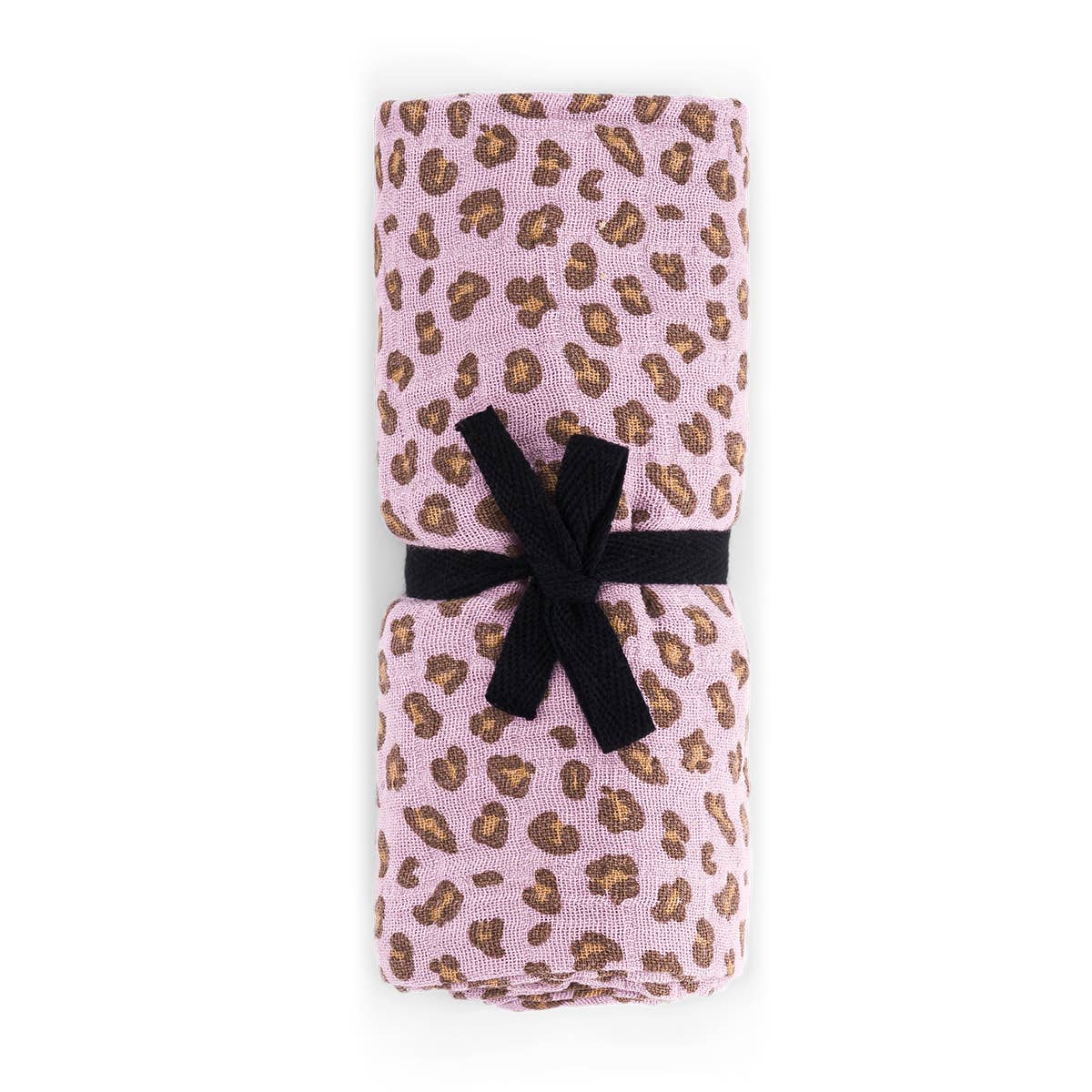 Bianca Mulltuch Mini Leopardenmuster Lilac – 70 x 70 cm & 110 x 110 cm: MINI-LEOPARD / L 110*110