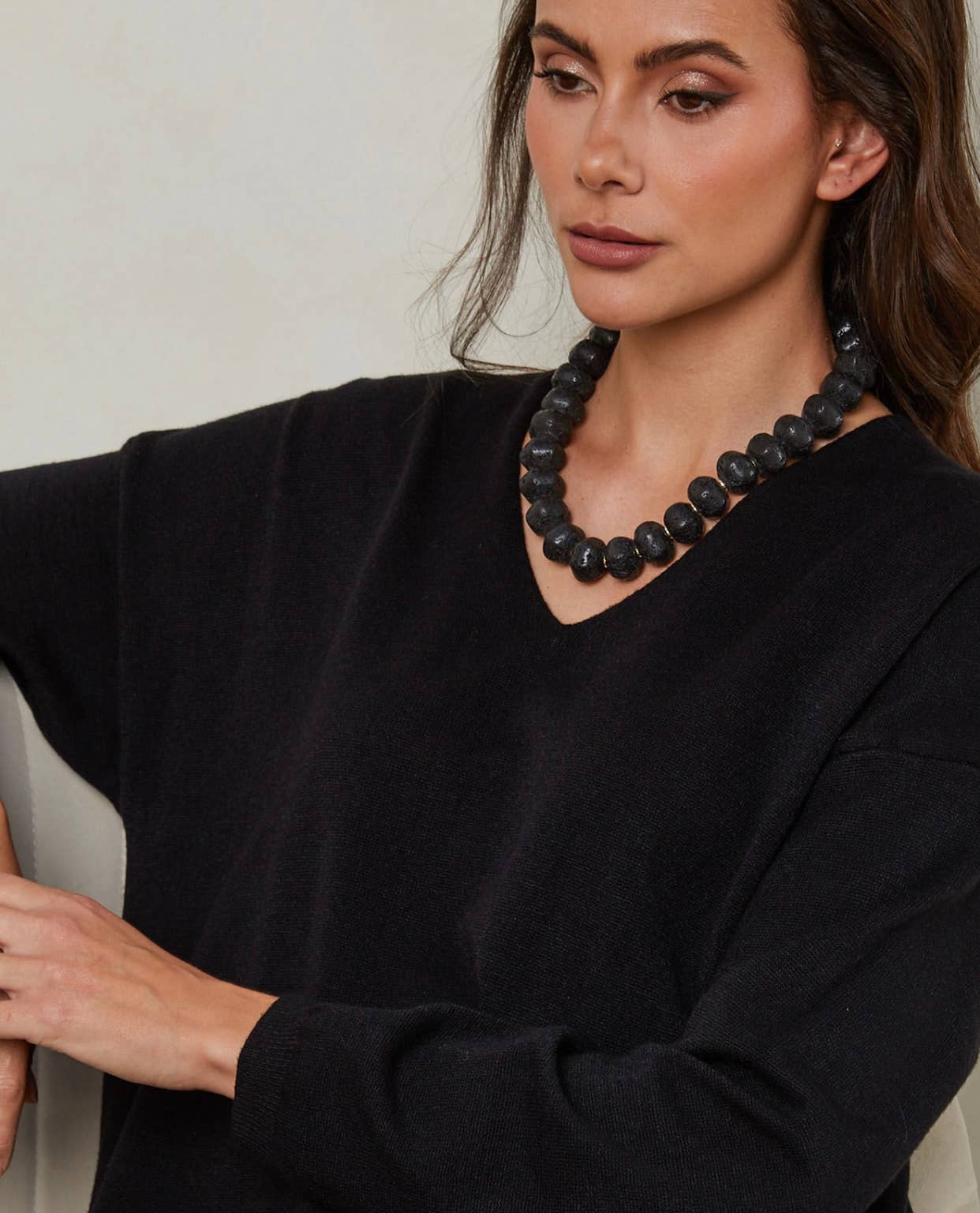 Strickkleid REF. 6111: Taupe