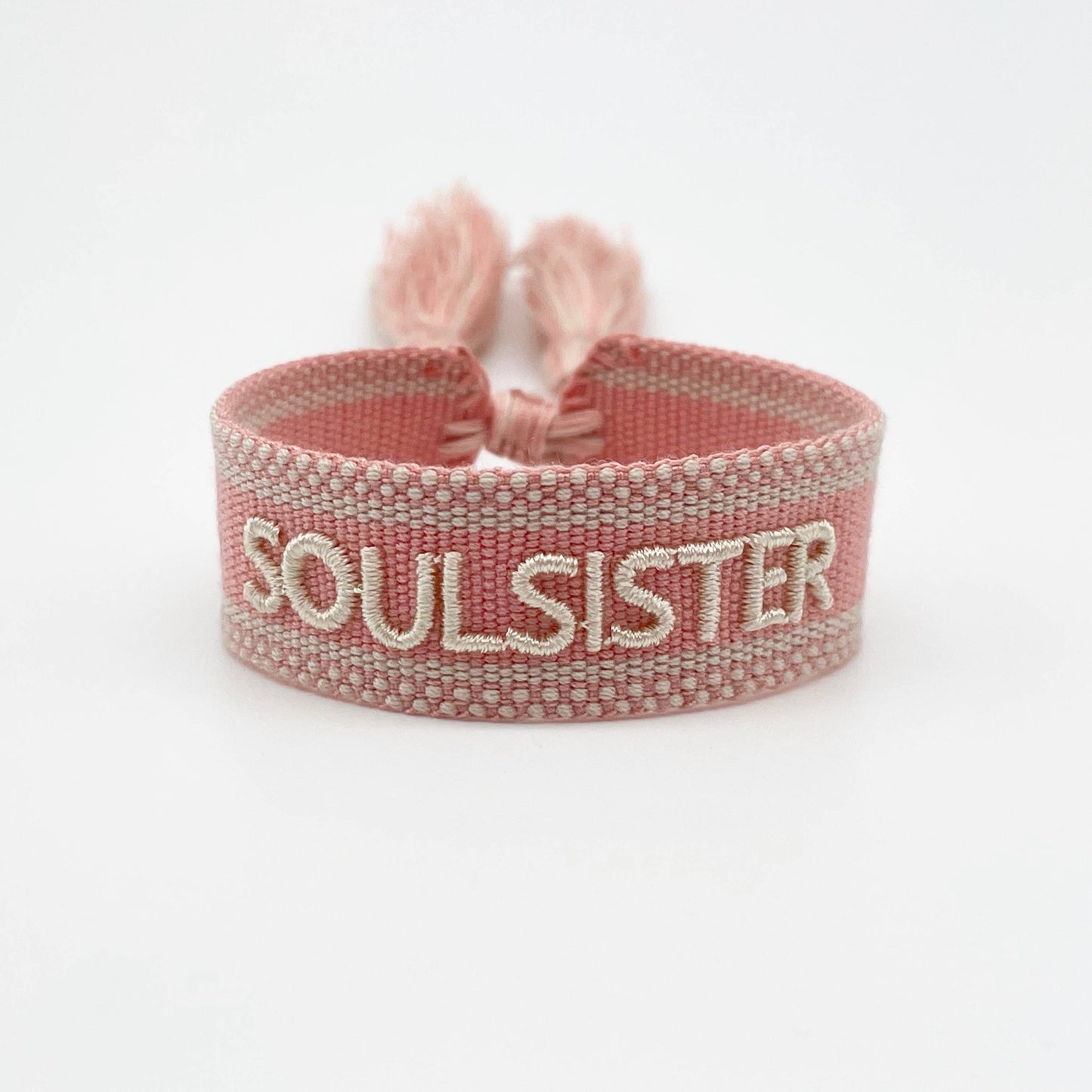 SOULSISTER Statement Armband gewebt, bestickt