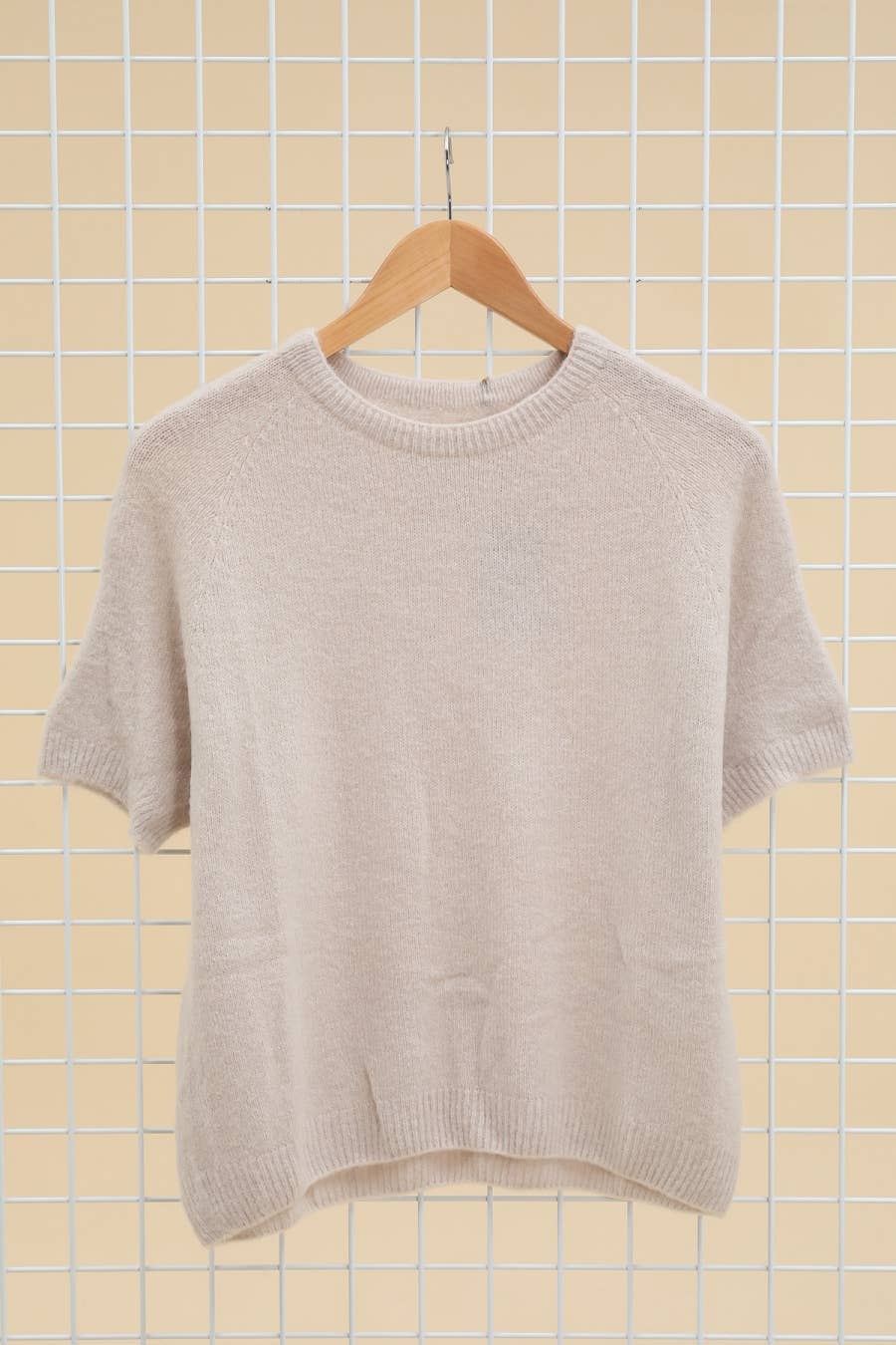 Alpaka-Pullover mit 3/4-Ärmeln, Ref 1012: Schwarz