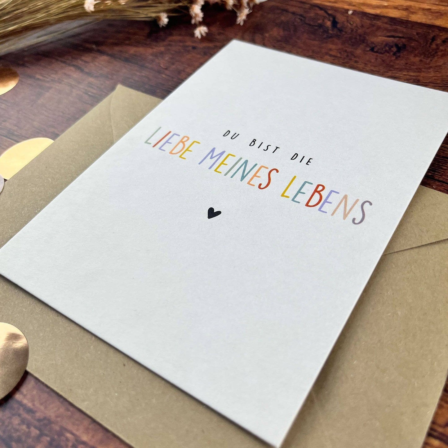 Valentinstag Karte - Fair, Ökologisch Und Nachhaltig