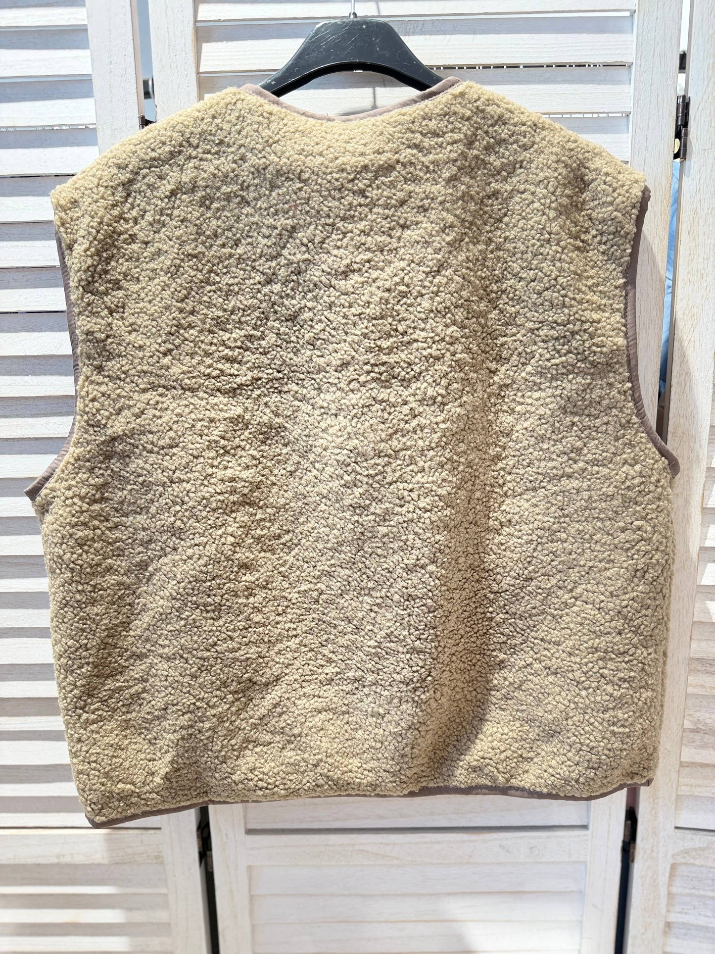 Fleeceweste: Beige / SIE