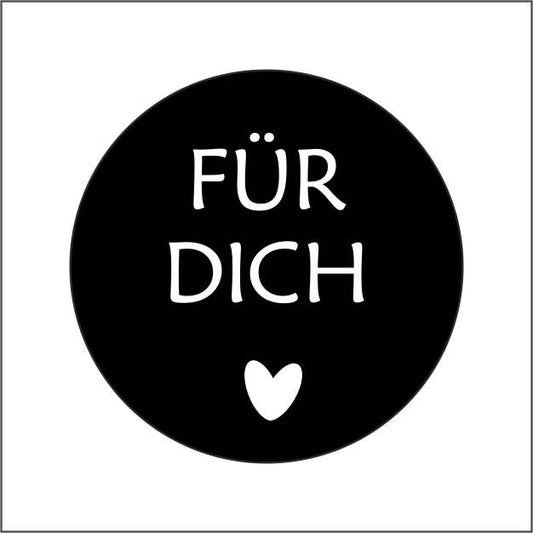 Für Dich - Wunschetikett - Rolle mit 250 Stück