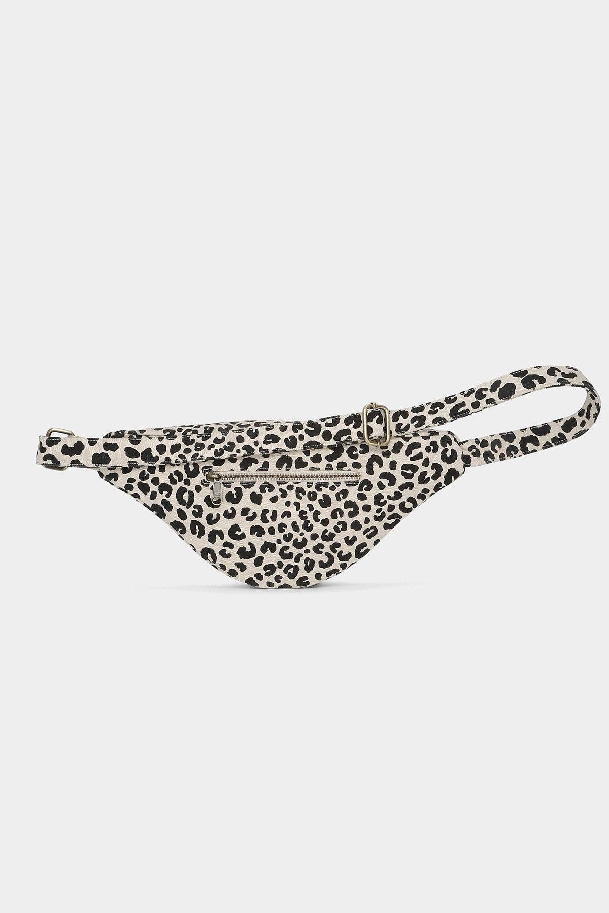 Bauchtasche Sasha Leopard Ecru