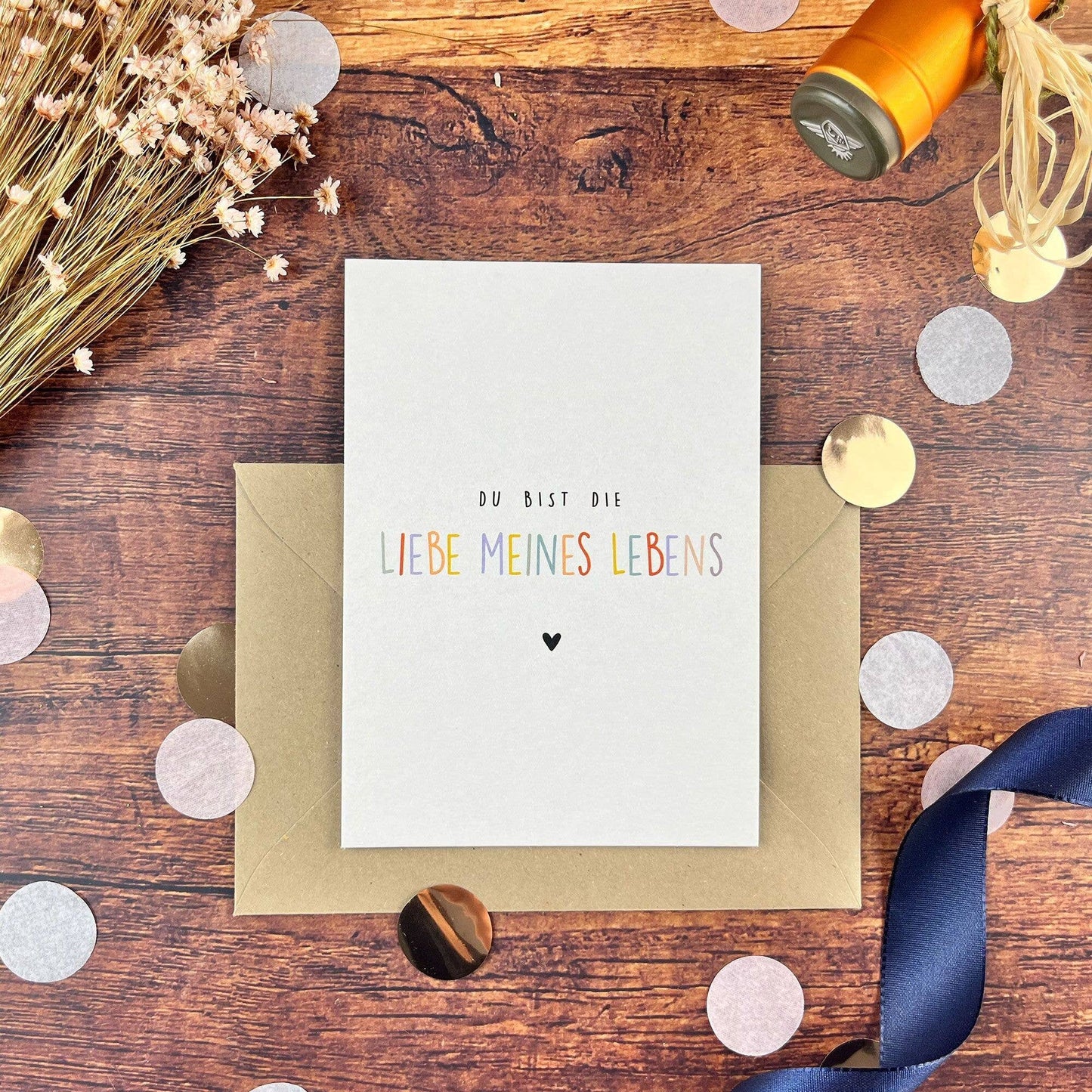 Valentinstag Karte - Fair, Ökologisch Und Nachhaltig