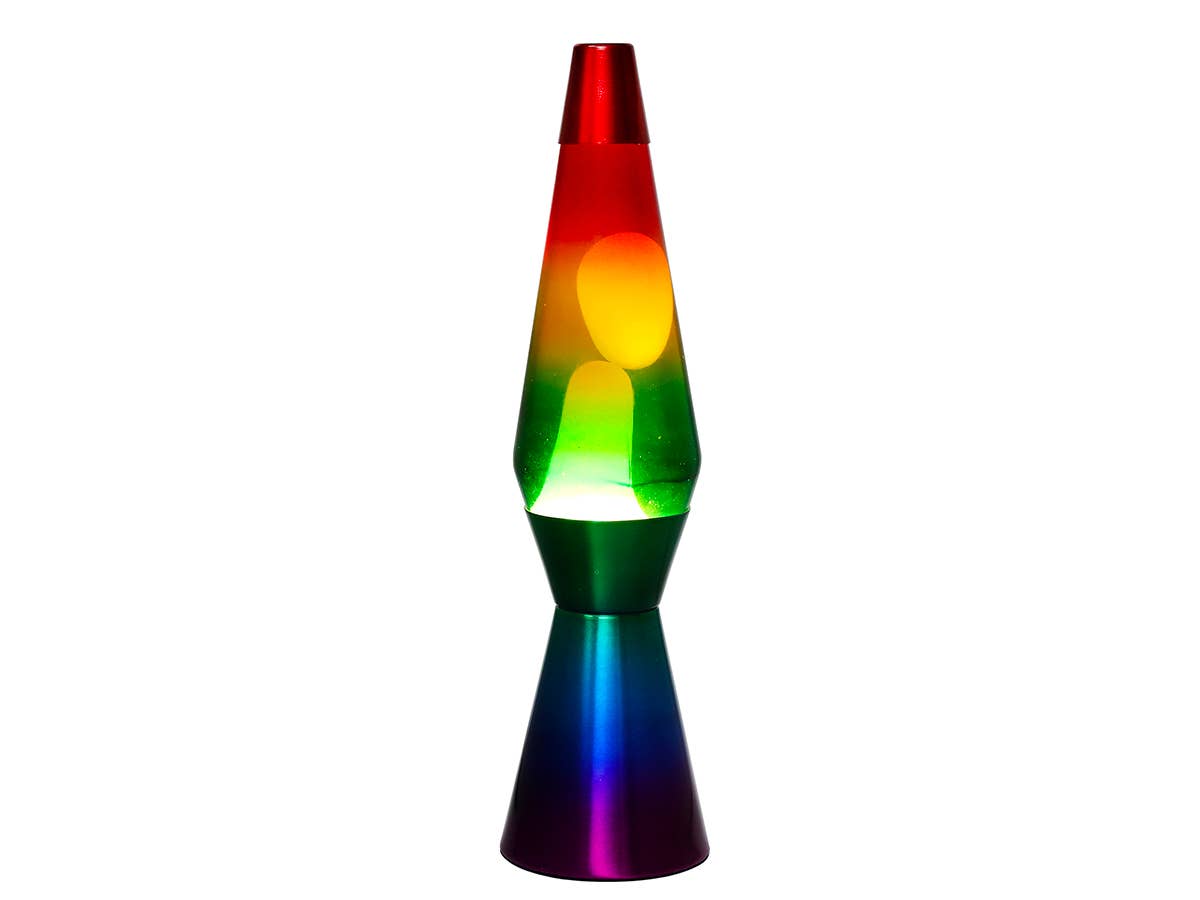 Lavalampe Rainbow 36 cm