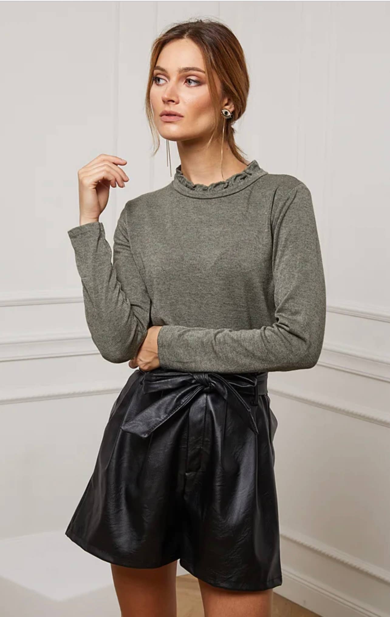 Pullover REF.2175: Marineblau / Einzigartig