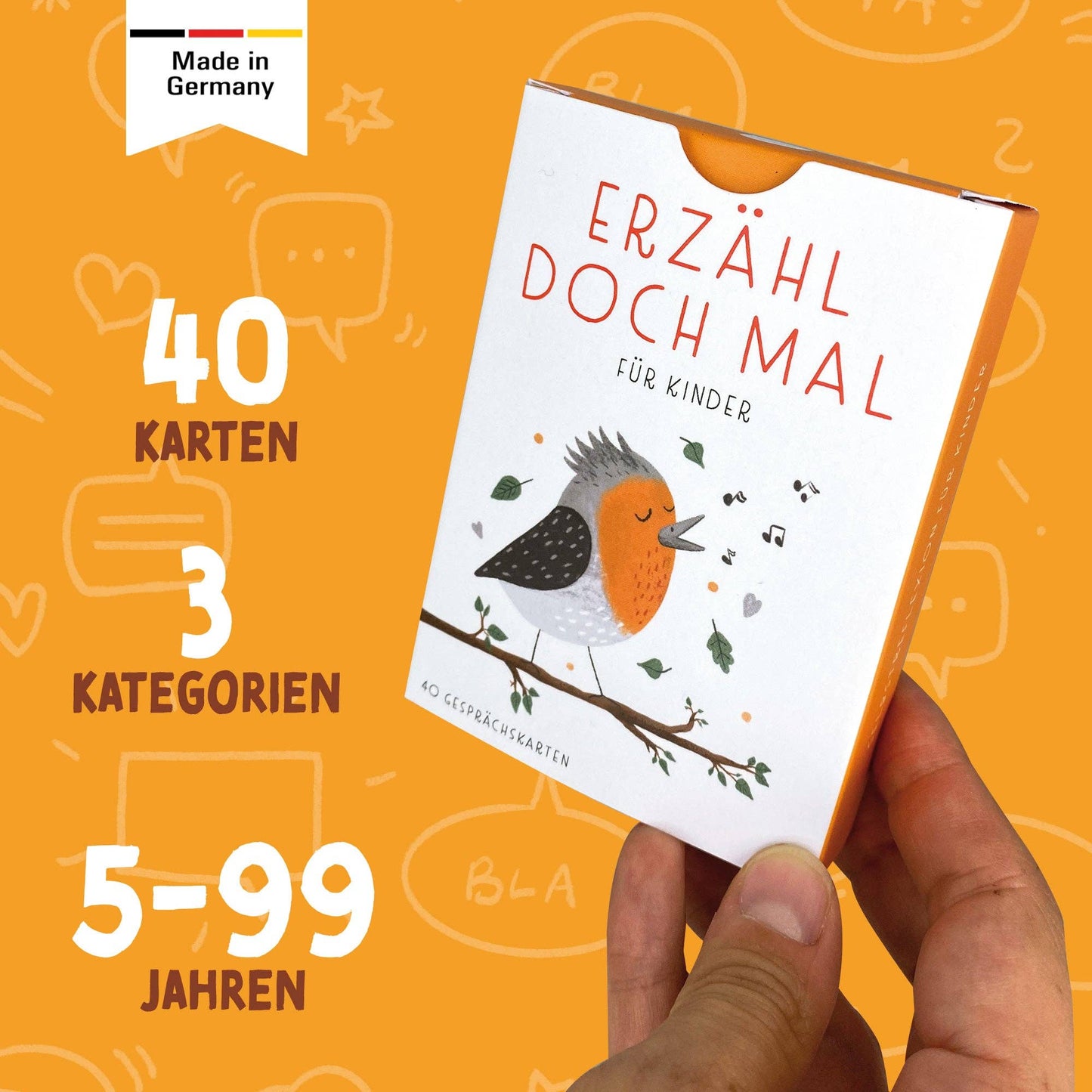 Gesprächskarten für Kinder "Erzähl doch mal"