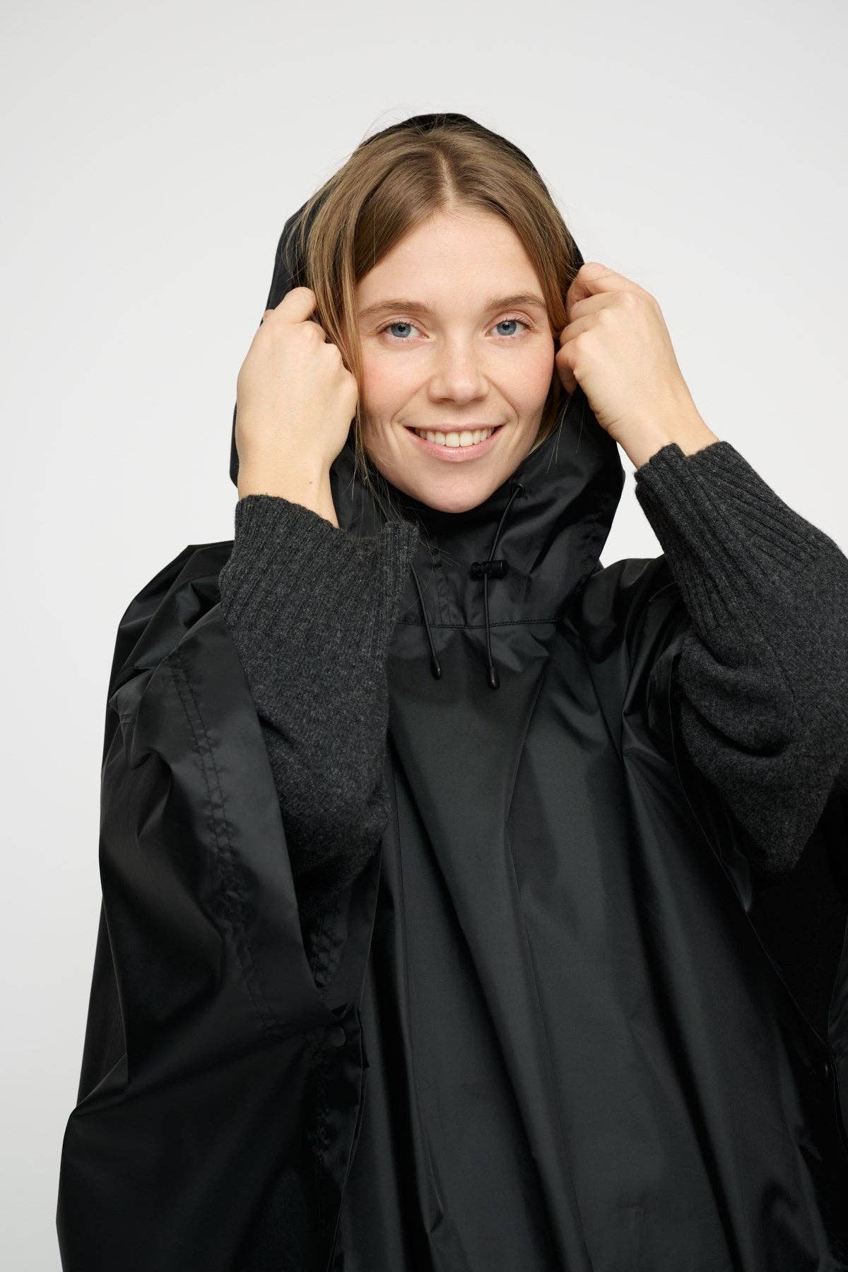 Let It Rain Poncho - Regenponcho mit Kapuze